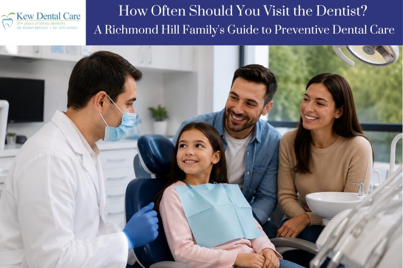 How Often Should You Visit the Dentist A Richmond Hill Family's Guide to Preventive Dental Care